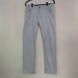 32x32 Men's Light Gray Calvin Klein Slim Fit Pants